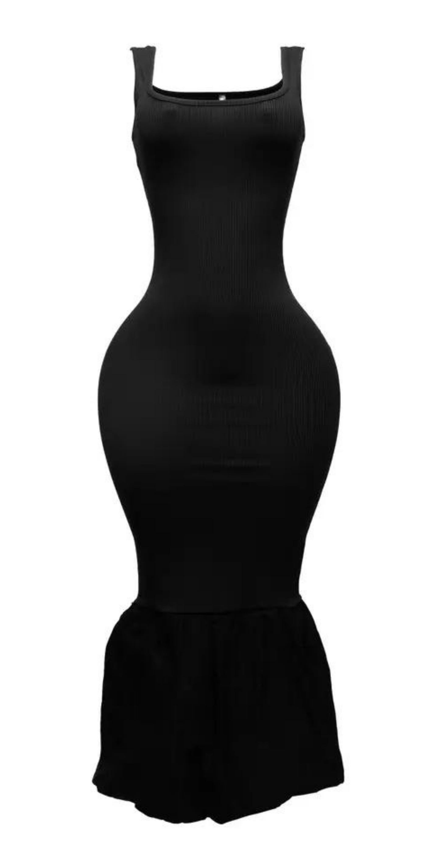 Nadia | Ribbed Mermaid Dress