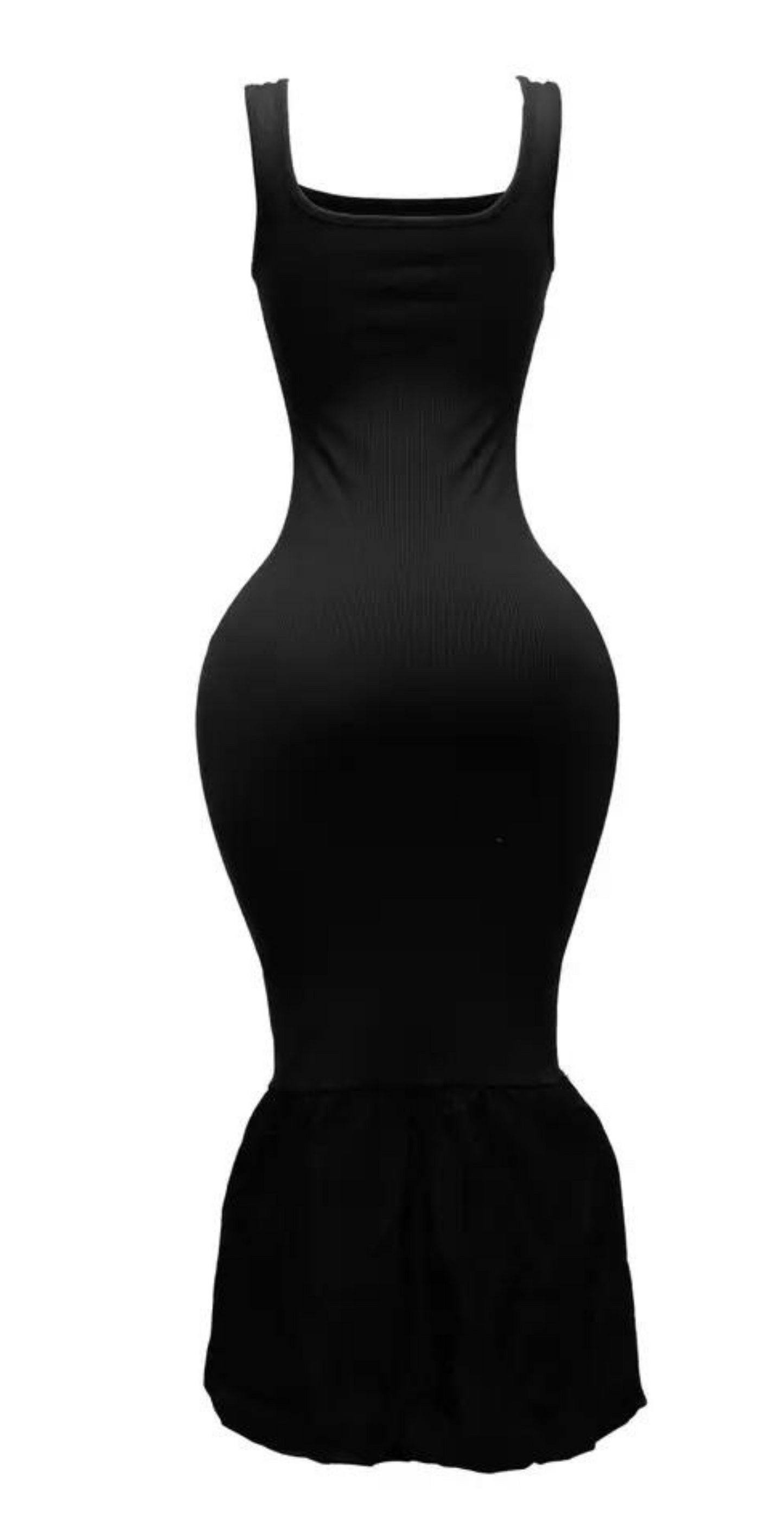 Nadia | Ribbed Mermaid Dress