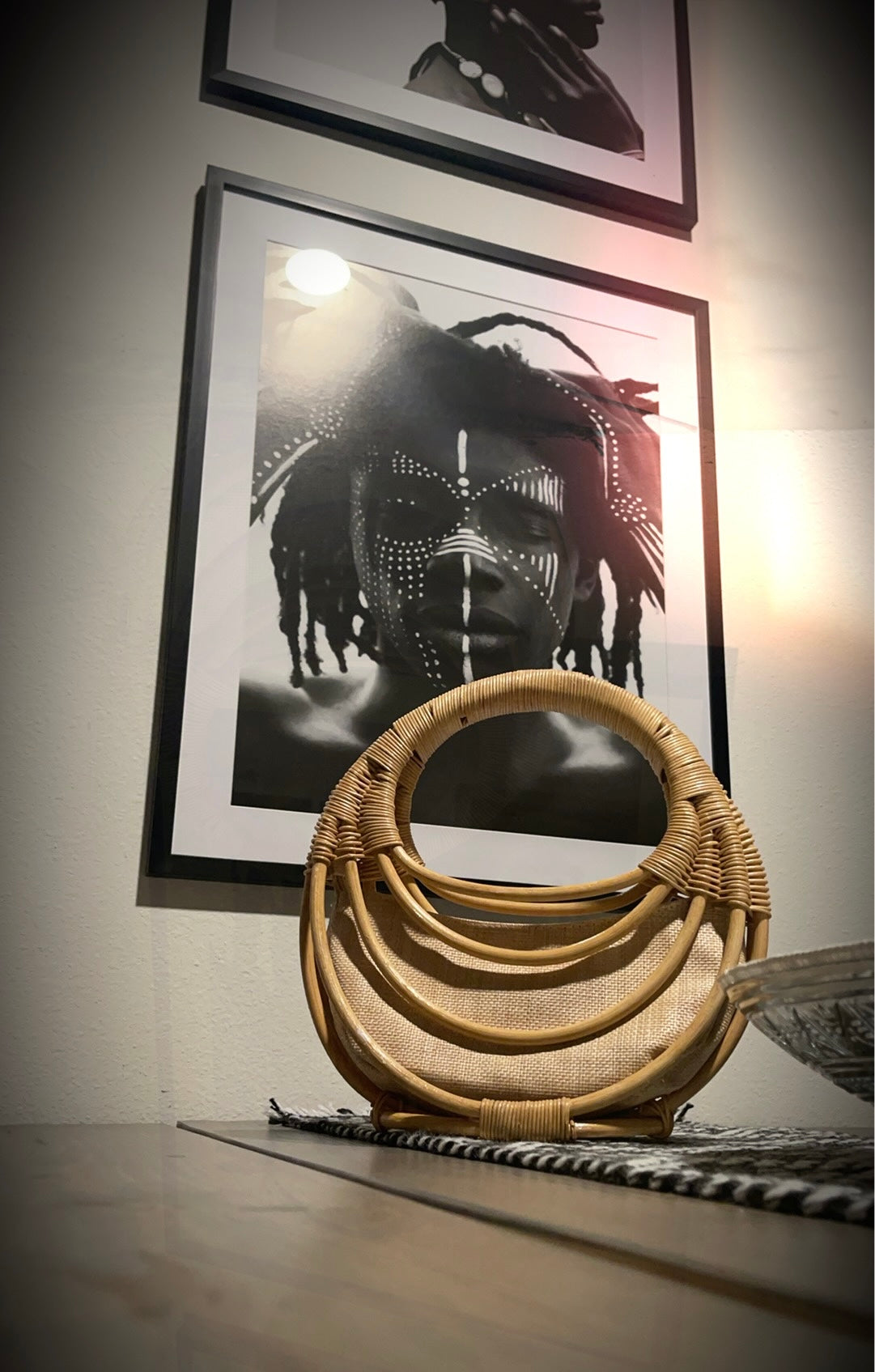 Kora | Rattan Circle Bag
