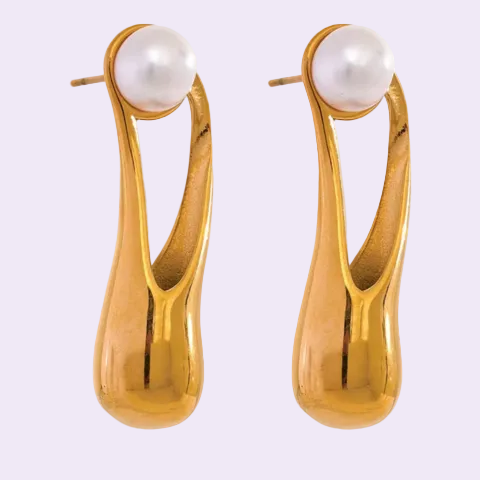 Elongated Pearl Drop