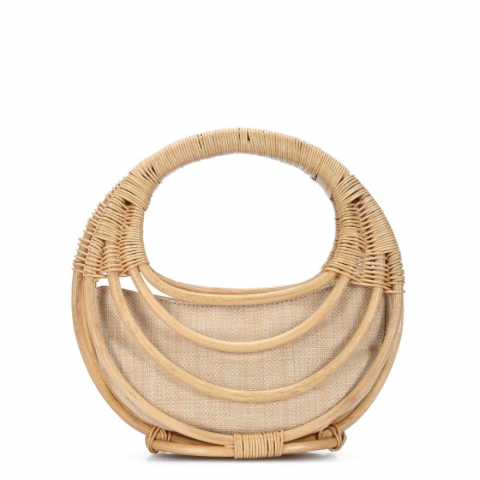 Kora | Rattan Circle Bag