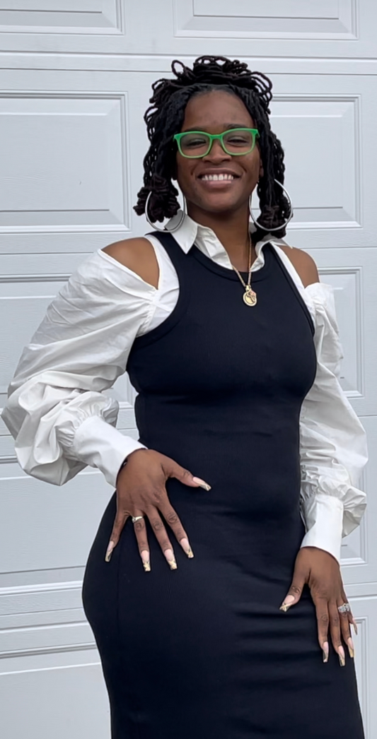 Eboni | Ribbed Bodycon Dress