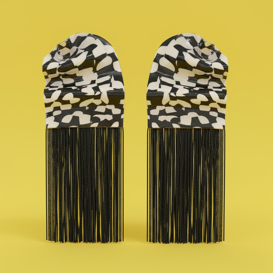 Abstract Maze Tassel