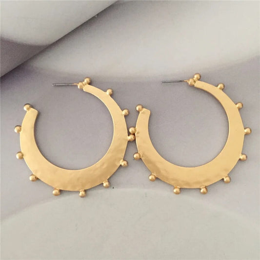 Knob Half Hoops