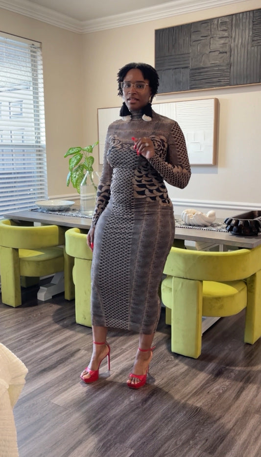 Michelle | 2 IN 1 Bodycon Dress