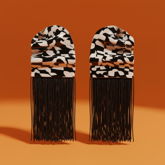 Abstract Maze Tassel