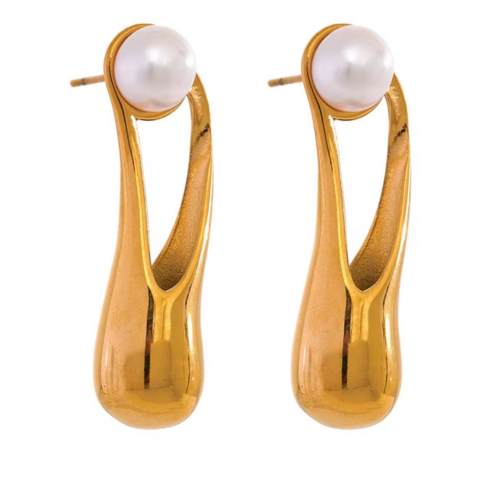 Elongated Pearl Drop