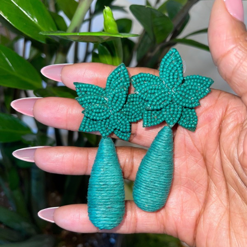 Emerald Blooming Flower