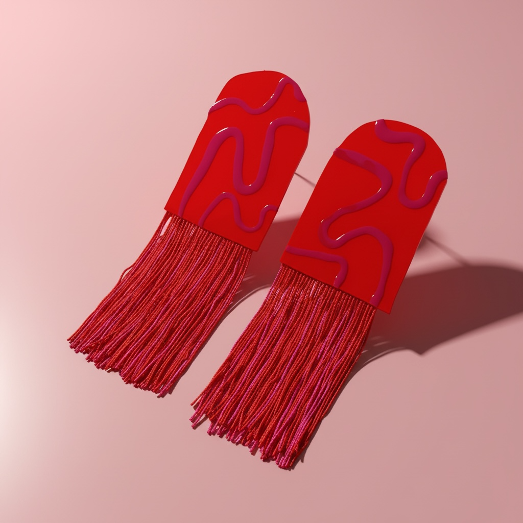 Cotton Candy Tassel