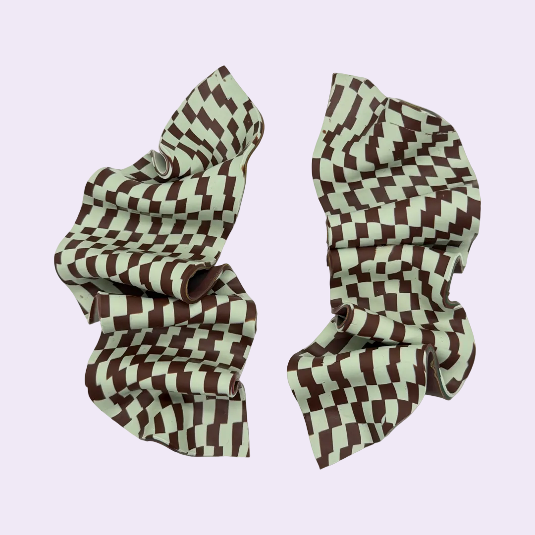 Mint Racer Oversized Stud